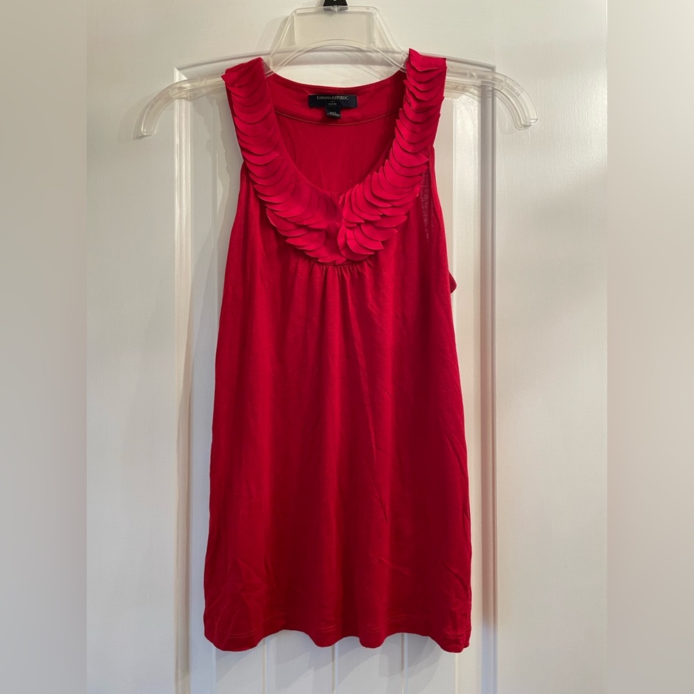 Red Banana Republic tank, size XSP